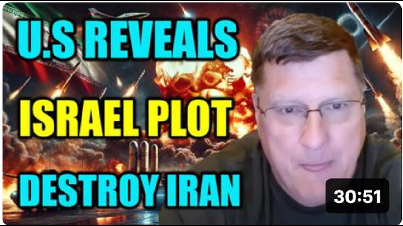 "Scott Ritter Exposes Israel's Plot to Destroy Iran - Involvement of CIA, MI6 in Secret War"