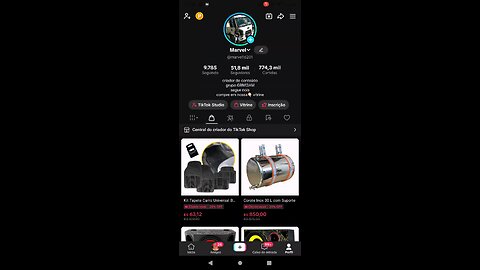 products on my tiktok. the sale runs there