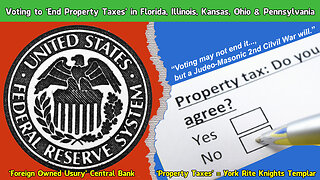 States Planning To End Property Taxes: Florida, Illinois, Kansas, Ohio and Pennsylvania