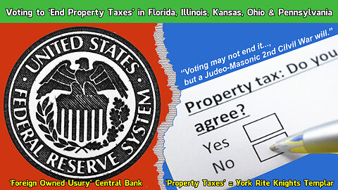 States Planning To End Property Taxes: Florida, Illinois, Kansas, Ohio and Pennsylvania
