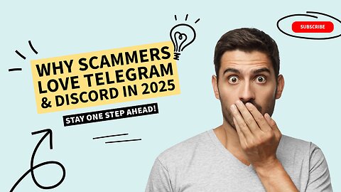 Why Scammers Love Telegram & Discord in 2025 – Stay One Step Ahead! 