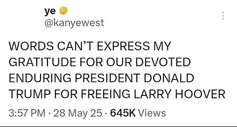 BREAKING NEWS: WE DID IT!!! TRUMP COMMUTES LARRY HOOVER'S SENTENCE #freelarryhoover