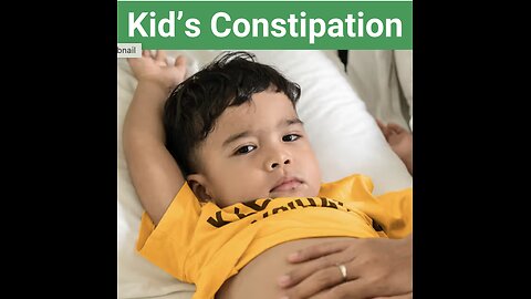 Is Your Child Constipated?