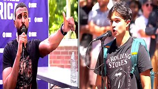 Student Wasn't Having It w/ Myron & Myron Put his Foot DOWN & DESTROYED The DEBATE!