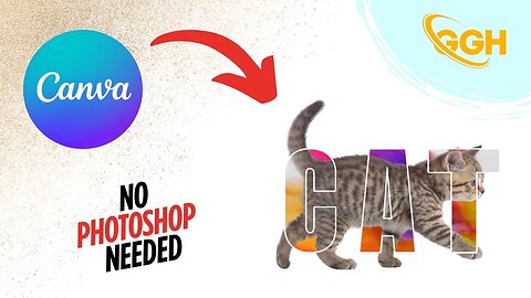 Canva Typography Tutorial : Design Beautiful Text Effect Easily! NO Photoshop Needed!
