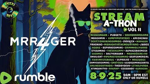 RUMBLE STREAMATHON EARLY BIRD EDITION