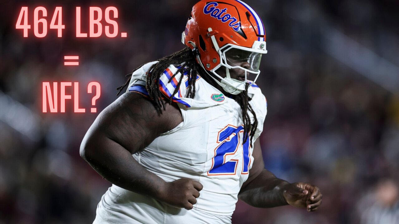 464 lbs.!!! Could Desmond Watson become the heaviest player ever to be selected in the NFL Draft?