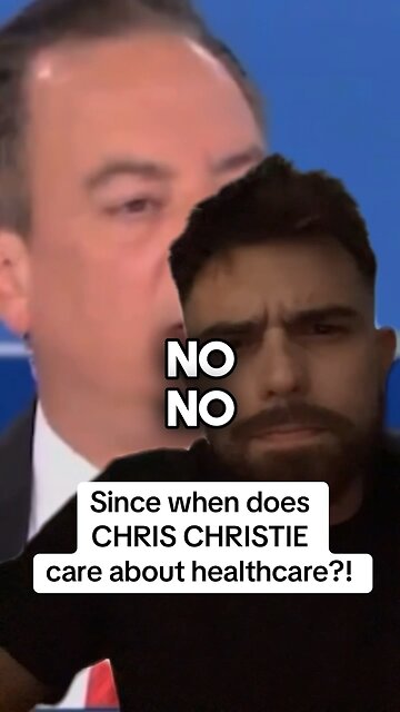 Since when does Chris Christie care about health?!