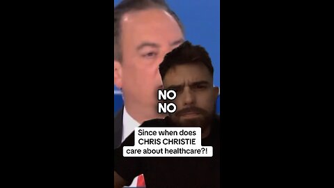 Since when does Chris Christie care about health?!