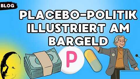 Placebo-Politik illustriert am Bargeld