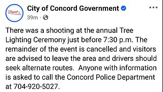 🚨🎄A holiday celebration in downtown Concord turned chaotic after shots were fired