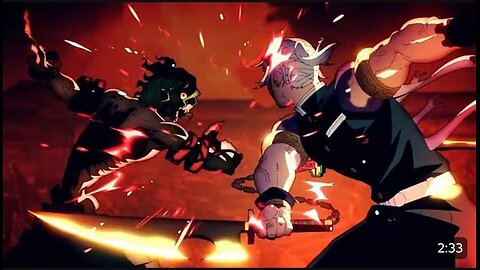 tengen vs gyutaro demon slayer S2 final fight scene 4k 60fps #anime