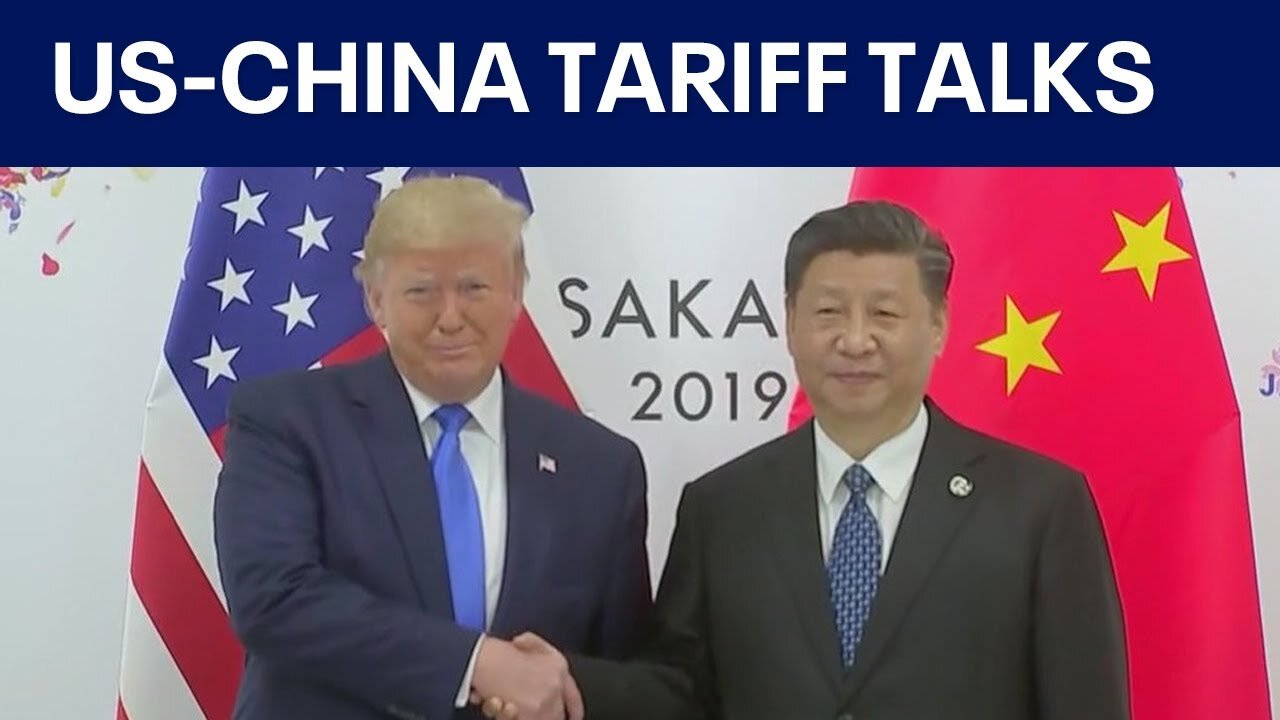 President Trump and China to discuss tariffs amid tensions