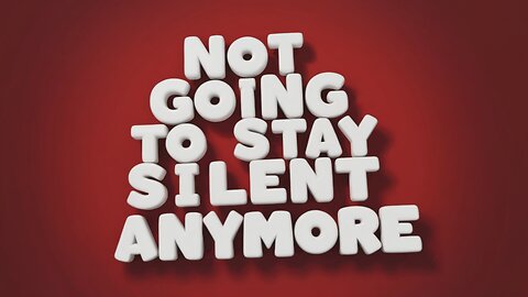 Not Going to Stay Silent Anymore | Rock Anthem of Perseverance