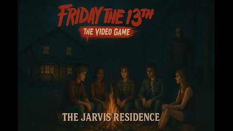Friday the 13th the Video Game: A J Mason failing to escape The Jarvis Residence