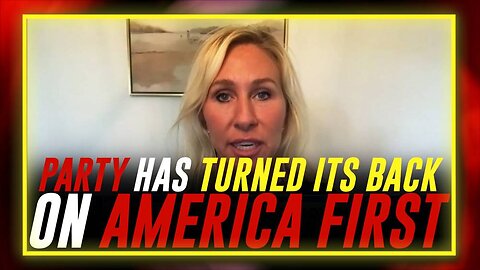 BOMBSHELL: MTG Warns She Could Leave GOP — "Party Has Turned Its Back On