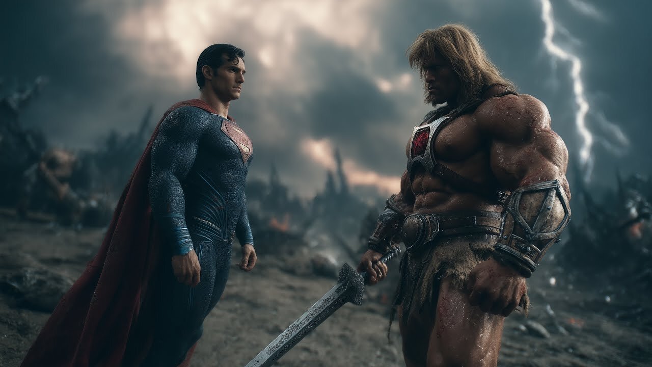 Superman vs He-Man