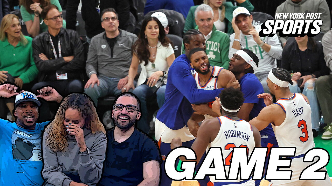 Celtics fan watches team choke away 20-point lead AGAIN with Knicks fan