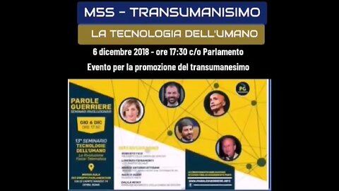 IL M5S È FAVOREVOLE AL TRANSUMANESIMO