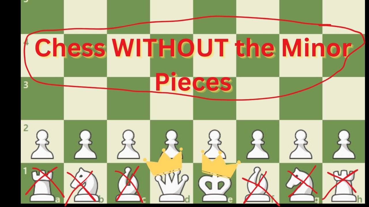 Chess Without the Minor Pieces