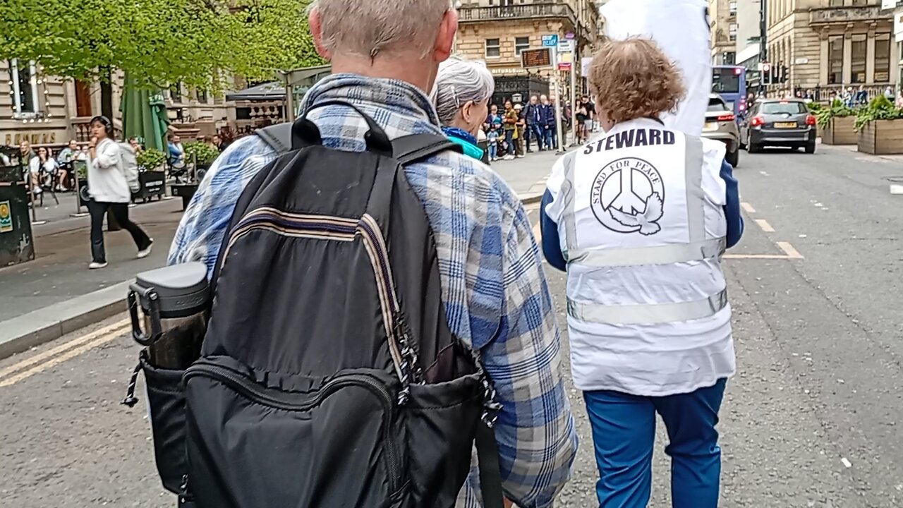 STAND FOR PEACE Glasgow peace walk