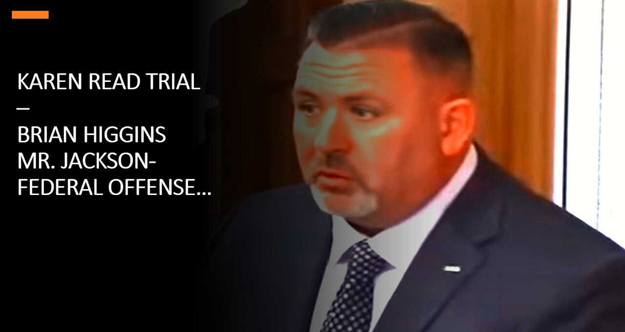 Heated Mr. Jackson and Brian Higgins, "Are you aware Federal Offense?!" Karen Read Trial!
