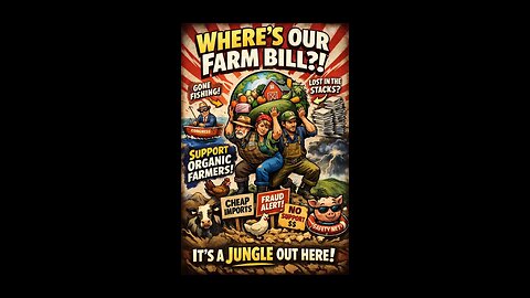 🚜 Where Is Our Farm Bill?! 👀🌽