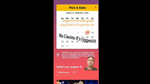 My degenerate guide to see CNE