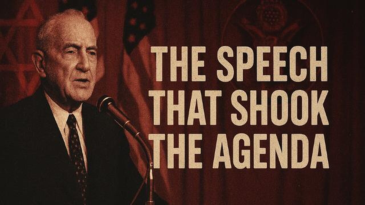 Benjamin Freedman’s 1961 Speech at the Willard Hotel