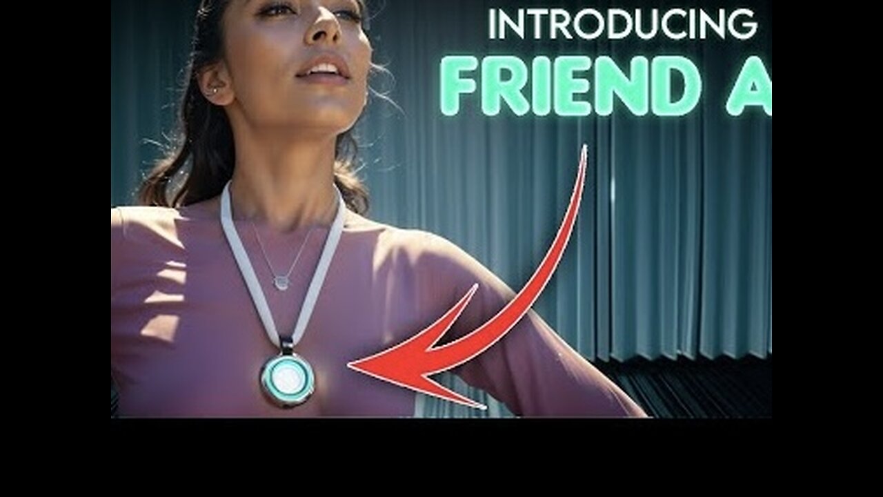 Shocking AI Pendant Friend wearable on the go your digital talk buddy