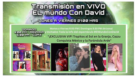 "¡EXCLUSIVA VIP! Trapitos al Sol en la Granja, Cazzu Conquista México y la Farándula Arde"
