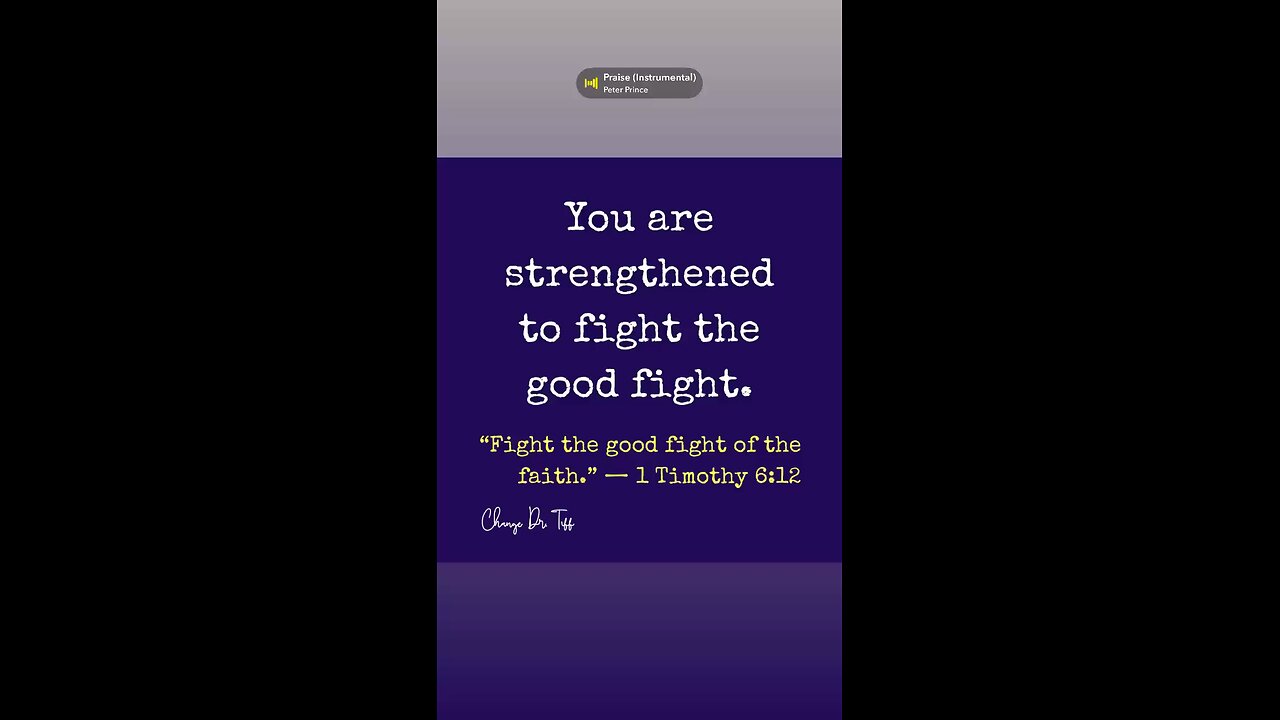 You are resilient