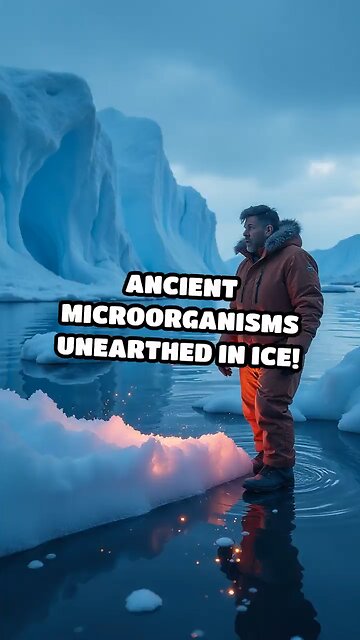 Ancient Microorganisms Unearthed in Ice!
