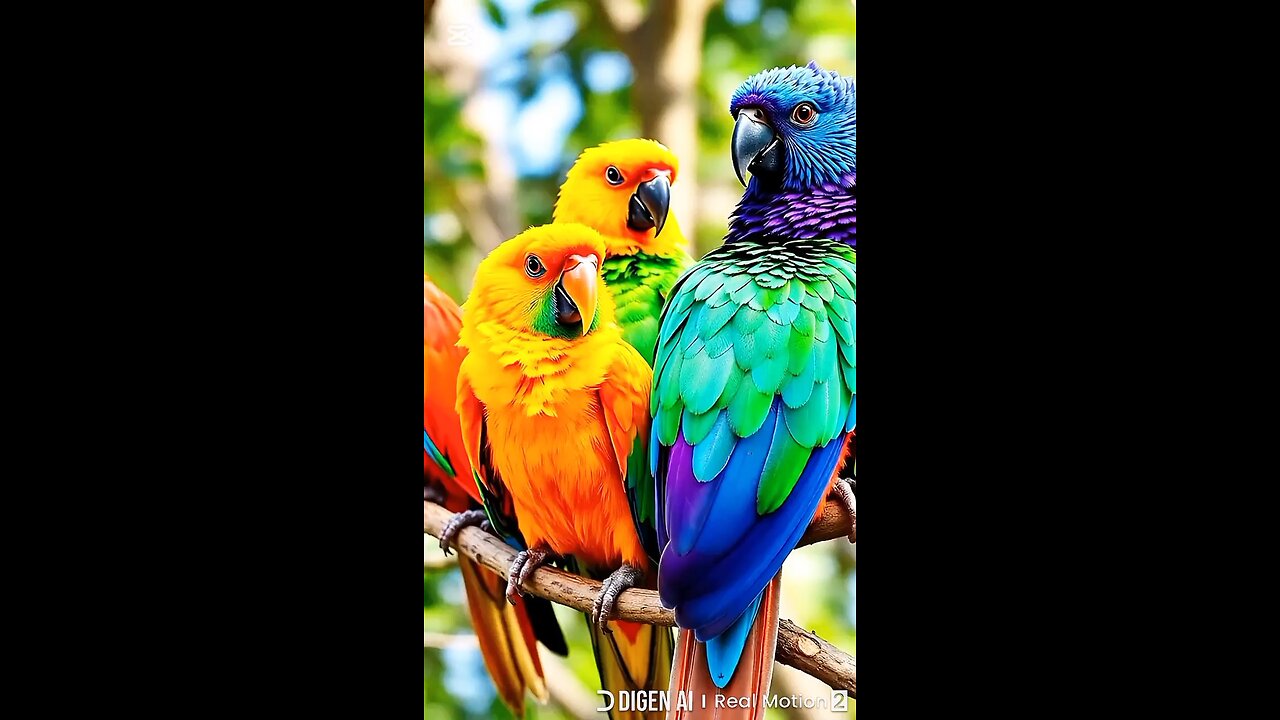 parrot performance wonderful