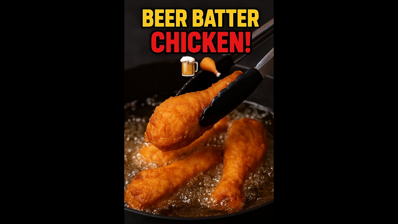 Beer Batter Chicken Recipe THEY Don’t Want You to Try! 🍺🍗