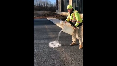 Germany engineer build a water 💦 absorbers Road 2205