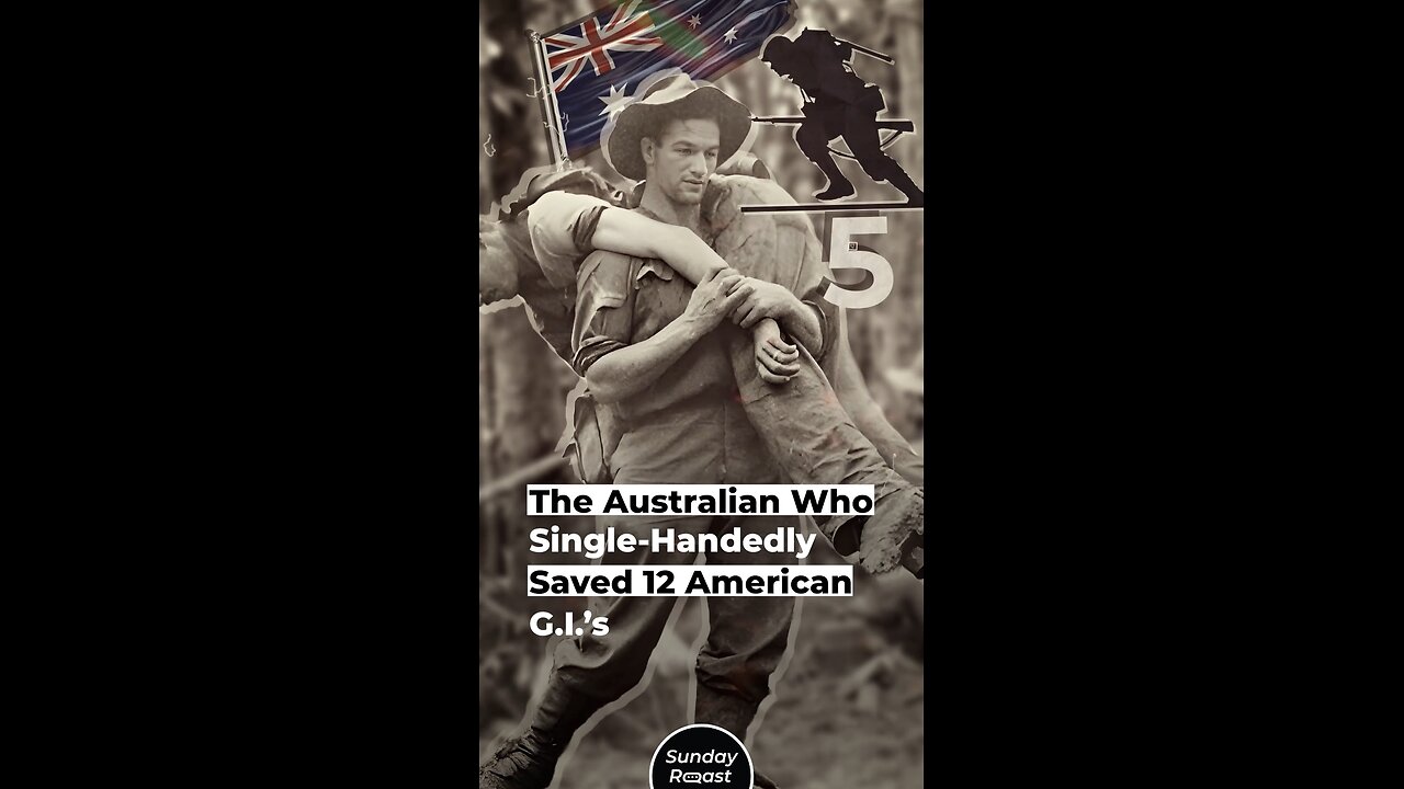 The Australian Who Single-Handedly Saved 12 American G.I.’s | A Forgotten WWII Hero