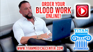 Order Your Blood Work At Titanmedicalcenter.com promo with Chris Cavallini!