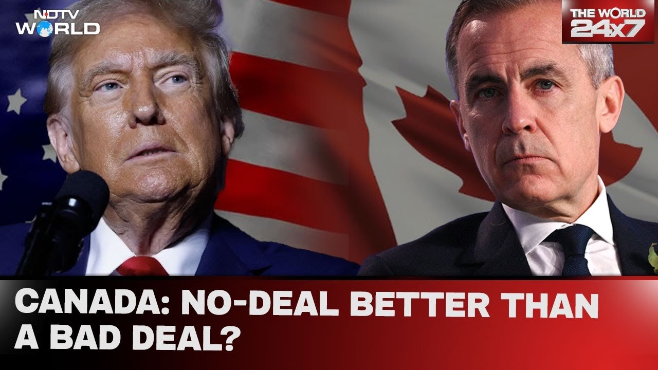 US Canada | After 35% Tariff Shock, US President Donald Trump And Canada PM Mark Carney To Speak.