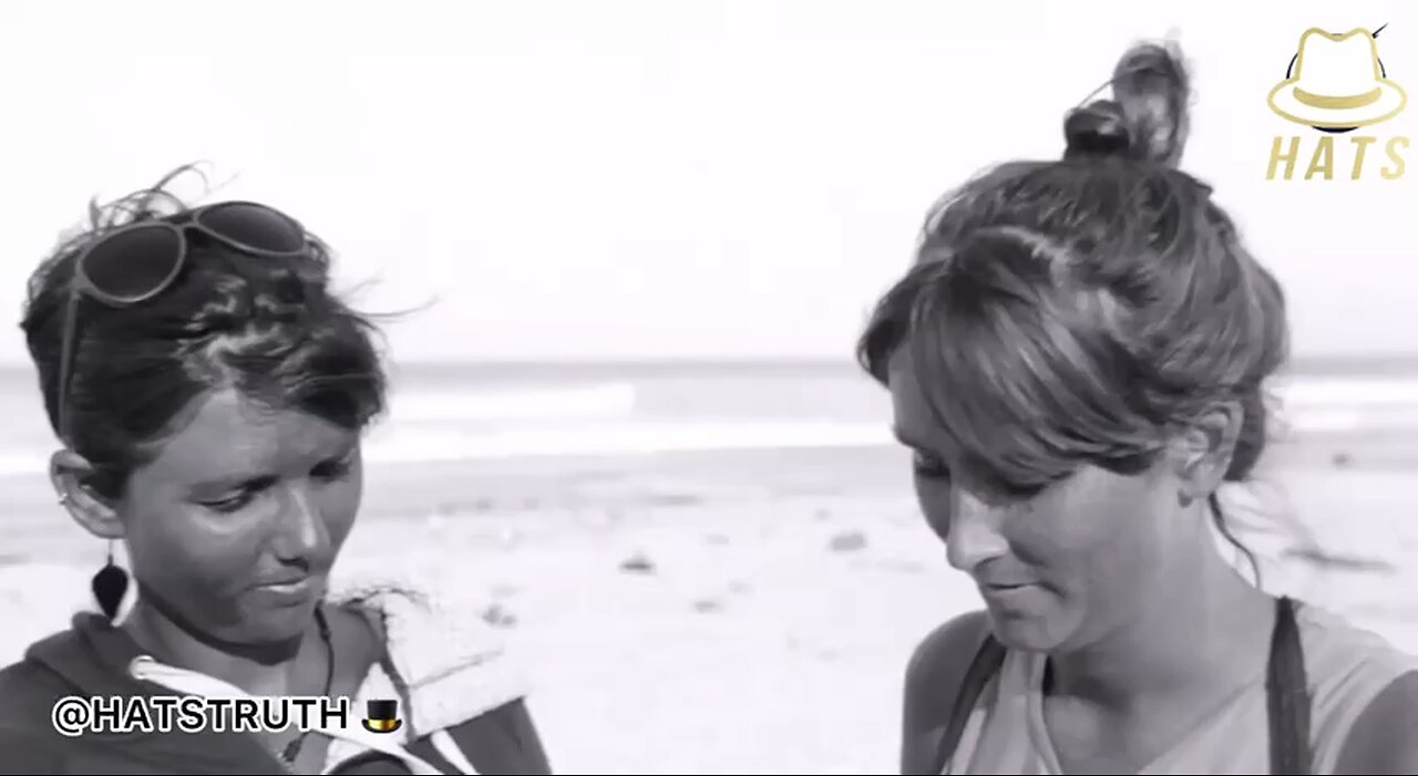 A simple clip of what sunscreen looks like under a UV Camera.