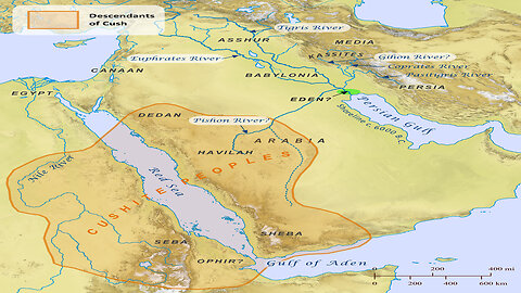 Genesis 2:10-14 Explained ASAP With Links,Video Footage,SatelitePics, Missing River Pison