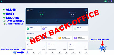 DIGITAL HOLDING (must see) NEW BACK OFFICE TOUR - AI CRYPTO PROFITS (join now) TOP TEAM ROB BUSER