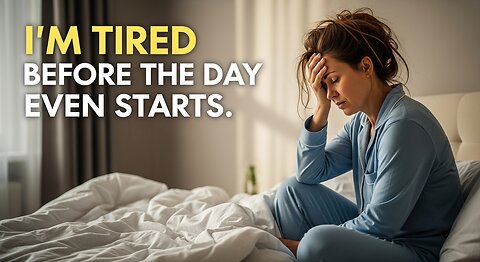 When Waking Up Already Feels Exhausting: The Kind of Fatigue That Doesn’t Come From Your Body