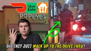 Gig Workers EXPOSED for Walking Up to Drive-Thru Windows!