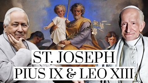 These 2 Popes LOVED St. Joseph!