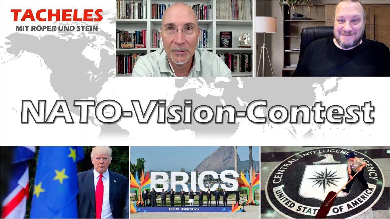 11.7.25🇩🇪🇦🇹🇨🇭NUOVISO🎇👉🇪🇺RÖPER & STEIN Tacheles #165🇪🇺👈🗽"NATO-Vision-Contest"