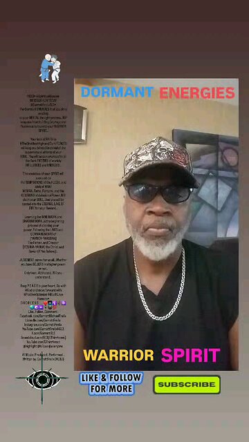 ▪︎DORMANT ENERGIES WARRIOR SPIRIT▪︎