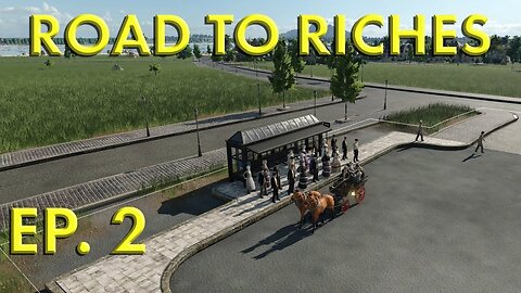 We have a good new Bus system Transport Fever 2 Ep. 2