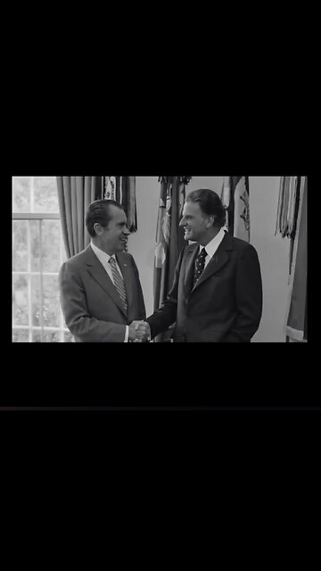 Secret White House Oval Office recording with Billy Graham, “They're of the Synagogue of Satan.”