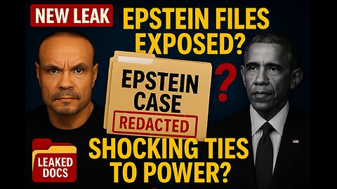 The Dan Bongino Show 🚨 Epstein–Obama Hidden Links? Shocking Report That Shook America!